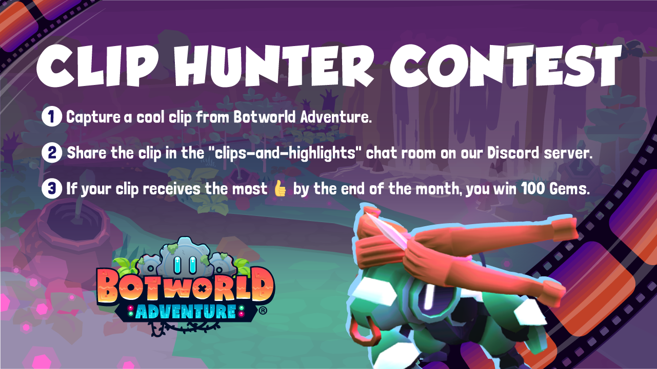 Clip Hunter Contest Event Banner